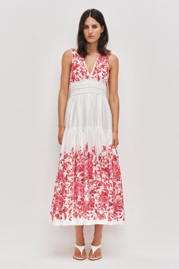 Aje Casia Midi Dress - Image 1