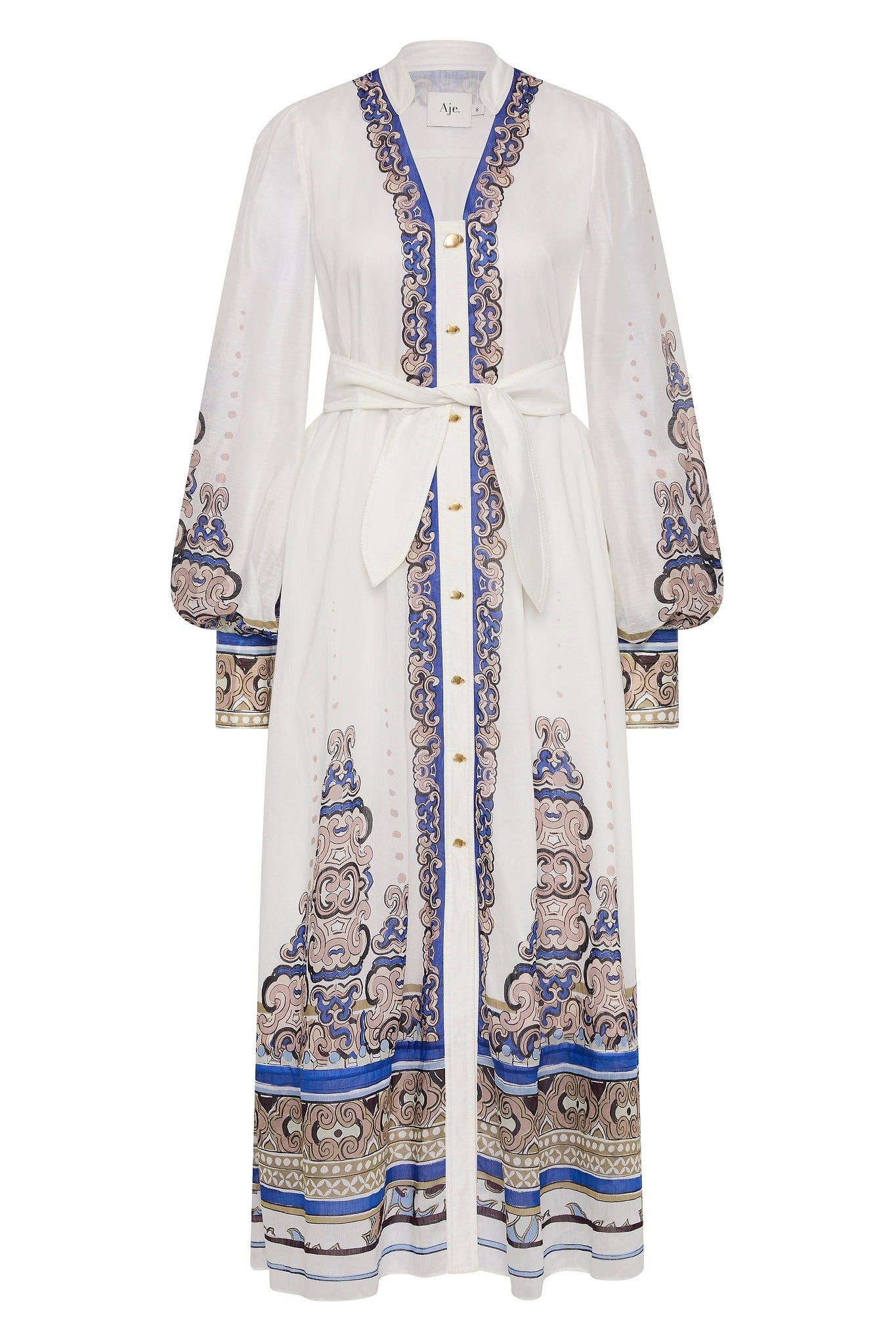 MNAJE270926190251069_2 Aje Carta Maxi Dress - Image 2