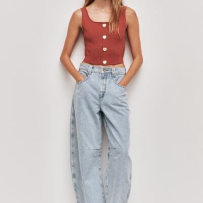 Aje Carina Knit Tank - Image 1