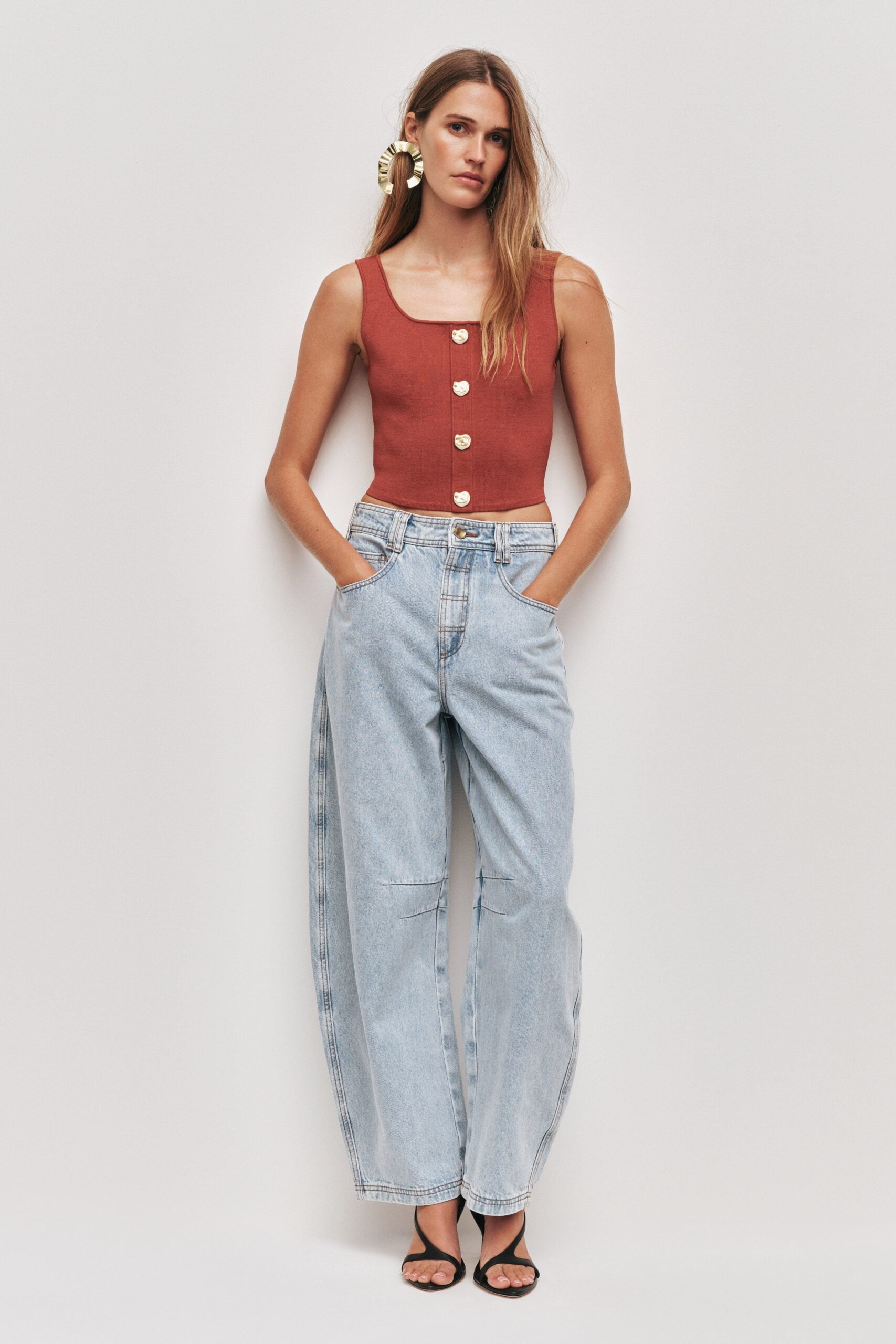 Aje Carina Knit Tank - Image 1