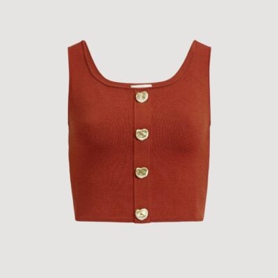 Aje Carina Knit Tank - Image 2
