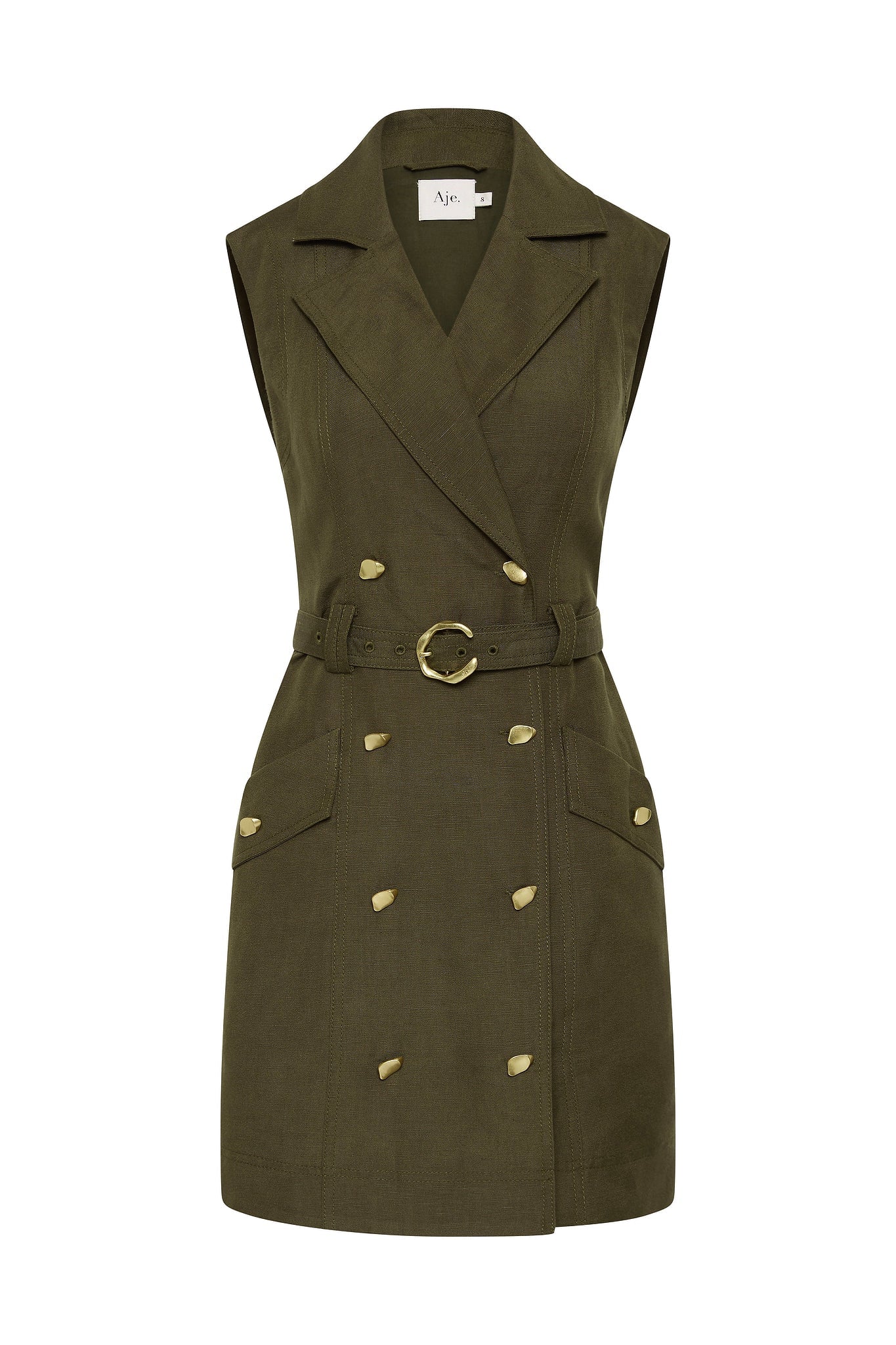 Aje Blake Utility Mini Dress - Image 2