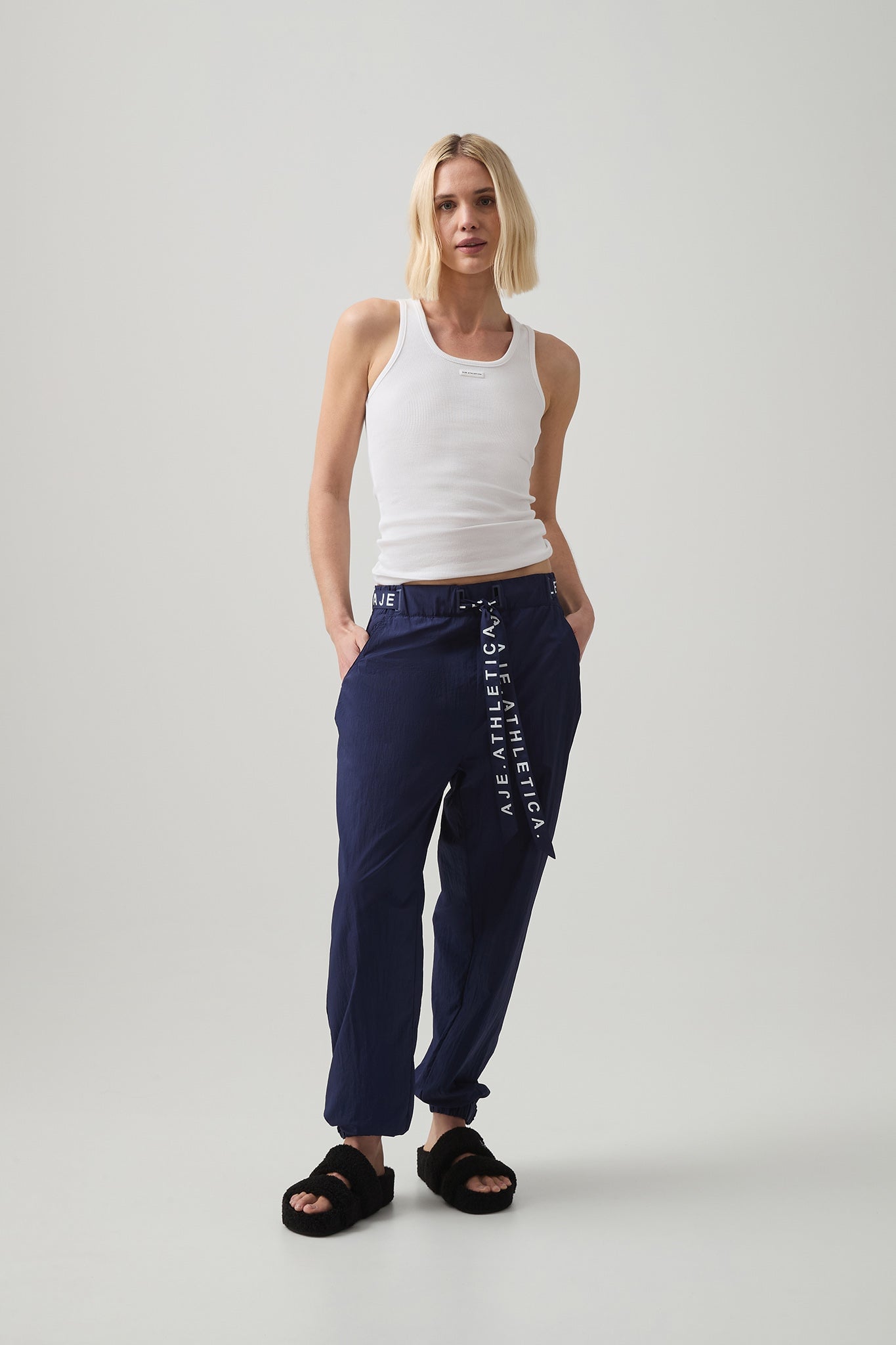 Aje Belted Windbreaker Pant 502 - Image 1