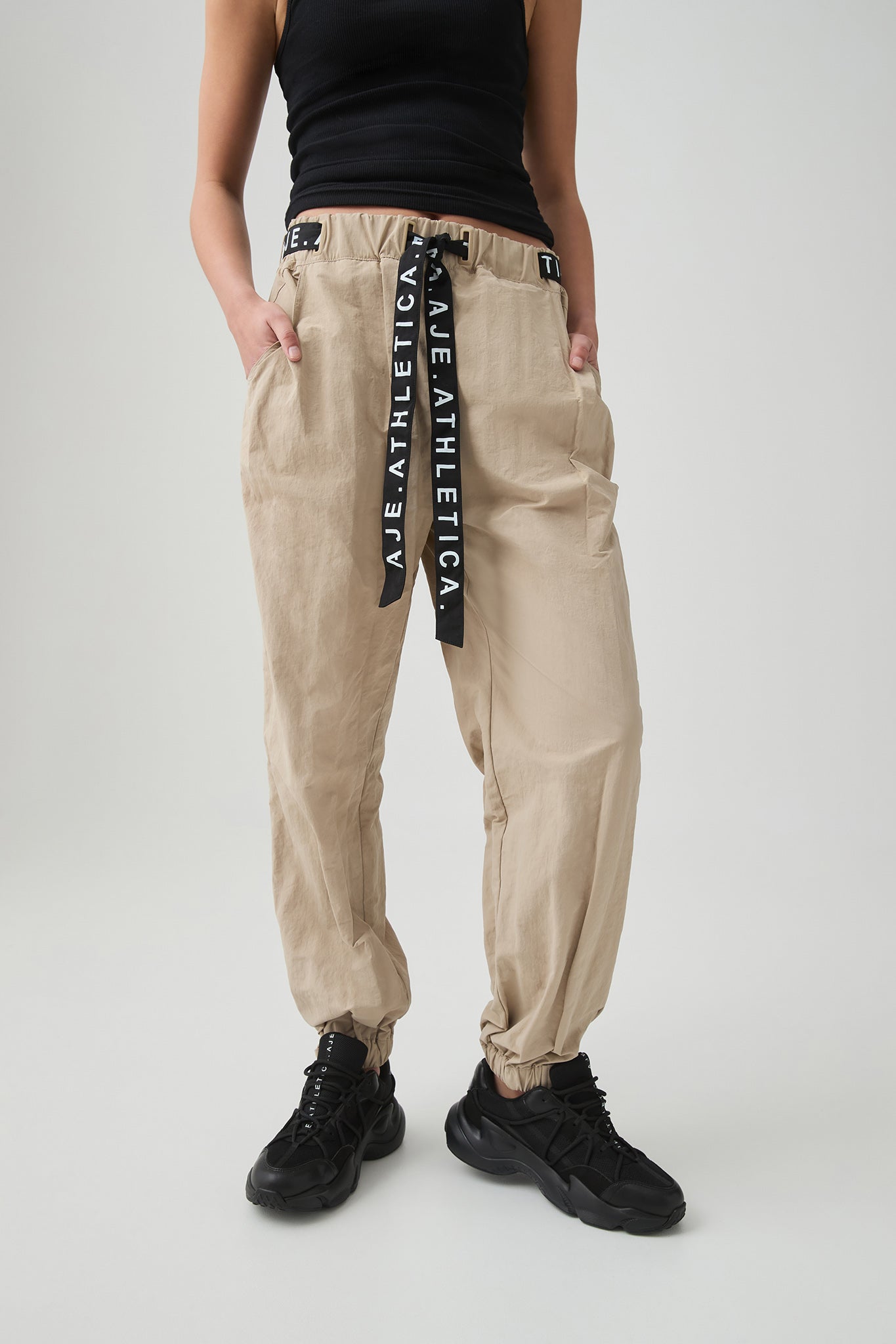 MNAJE270926190251105_3 Aje Belted Windbreak Pant 502 - Image 3