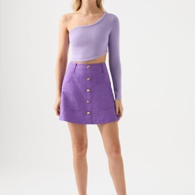 Aje Belmond Mini Skirt - Image 1