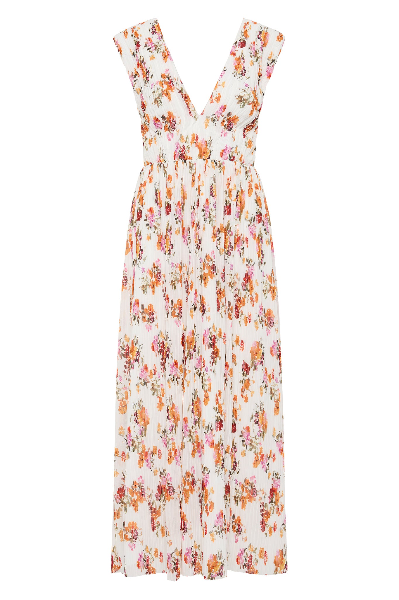 MNAJE270926190251110_2 Aje Becoming Bow Back Midi Dress - Image 2