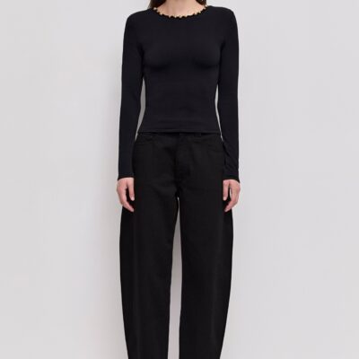Aje Baroque Hardware Knit Top - Image 1