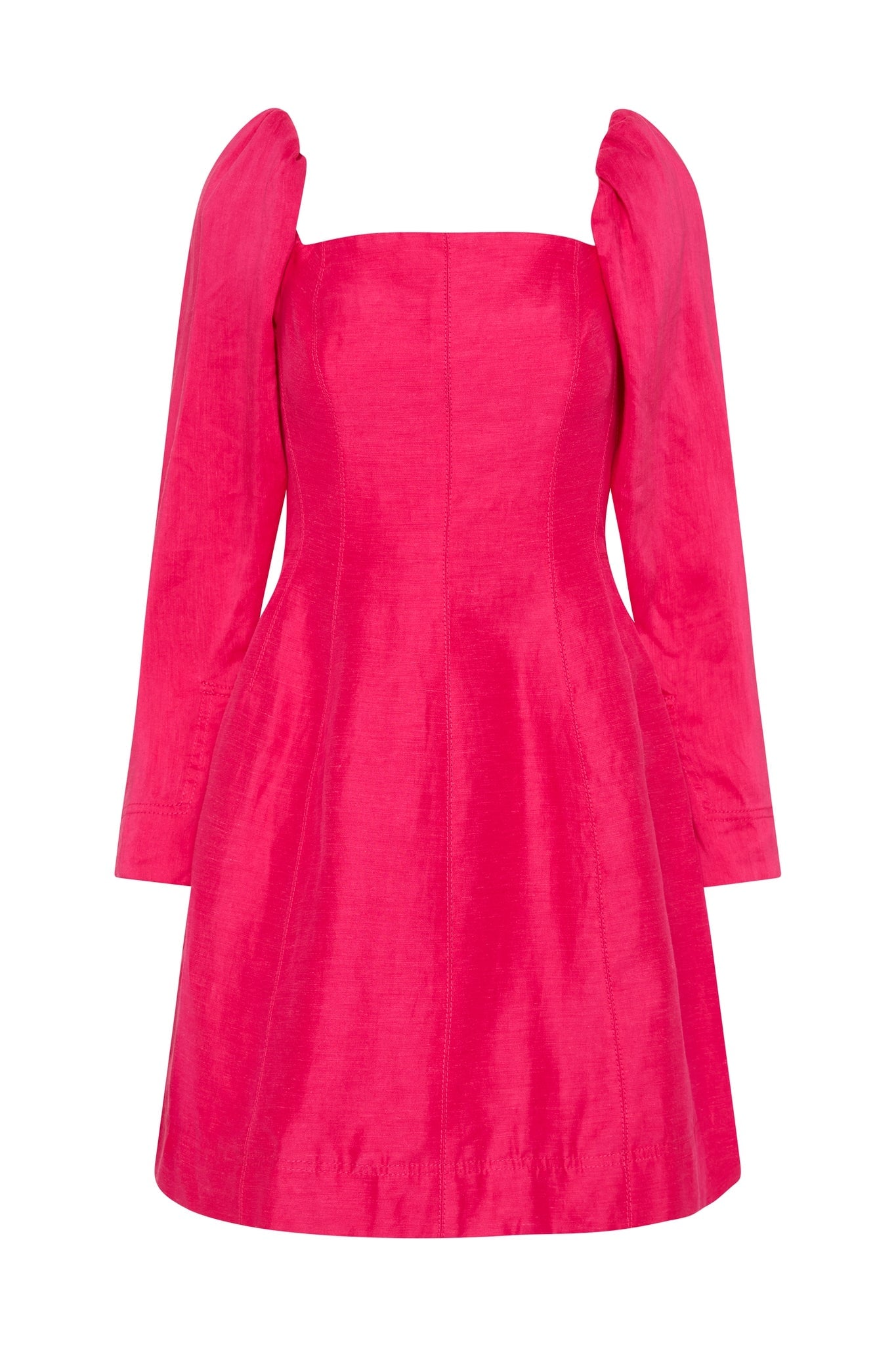 MNAJE270926190251120_2 Aje Baret Sleeved Mini Dress - Image 2