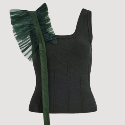 Aje Ava Knit Tank - Image 2