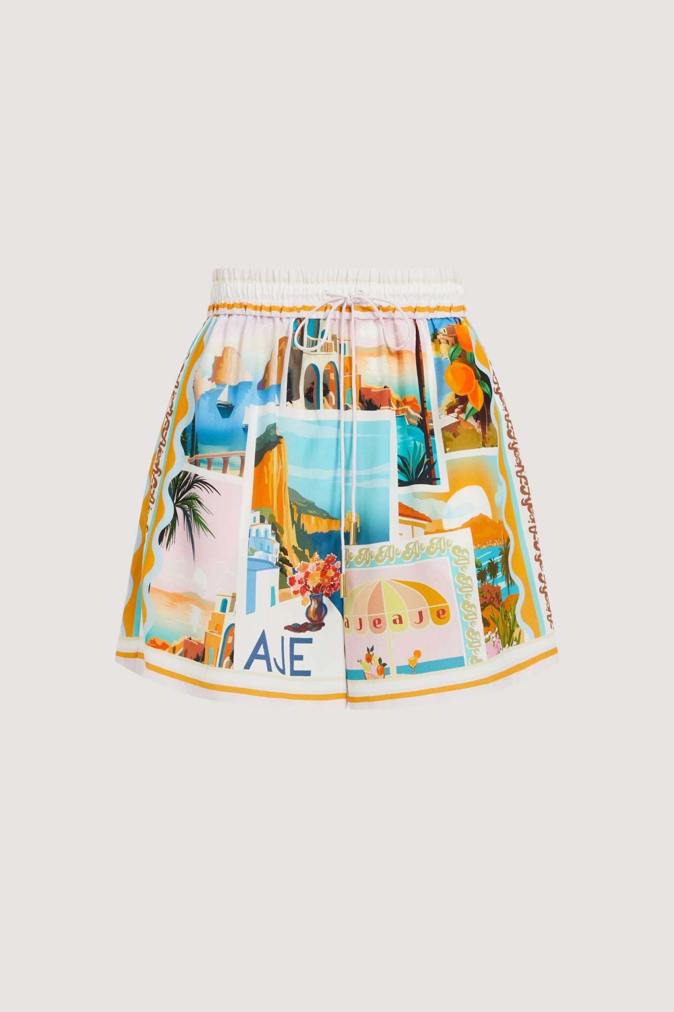 MNAJE270926190251136_2 Aje Atomic Silk Short - Image 2