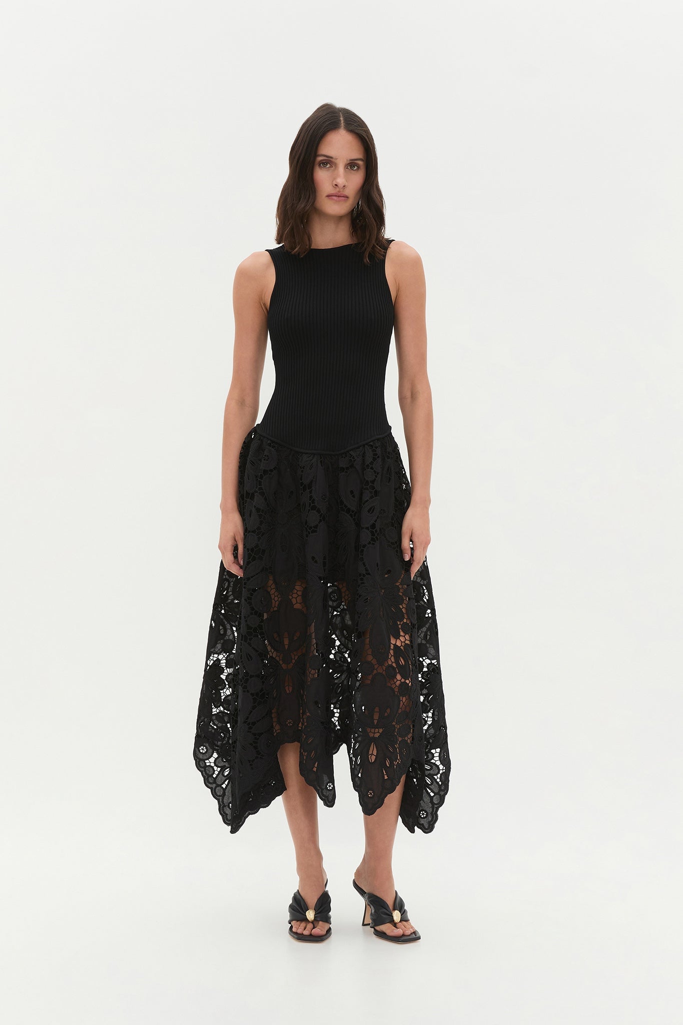 Aje Atlas Knit Midi Dress - Image 1