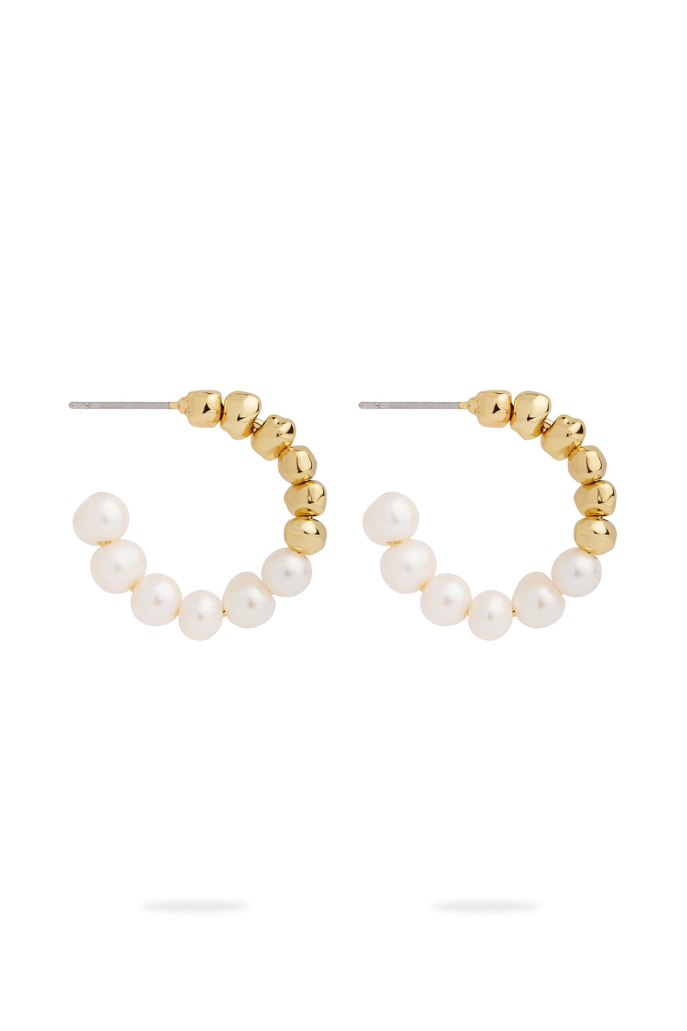 Aje Astral Pearl Hoop Stud - Image 1