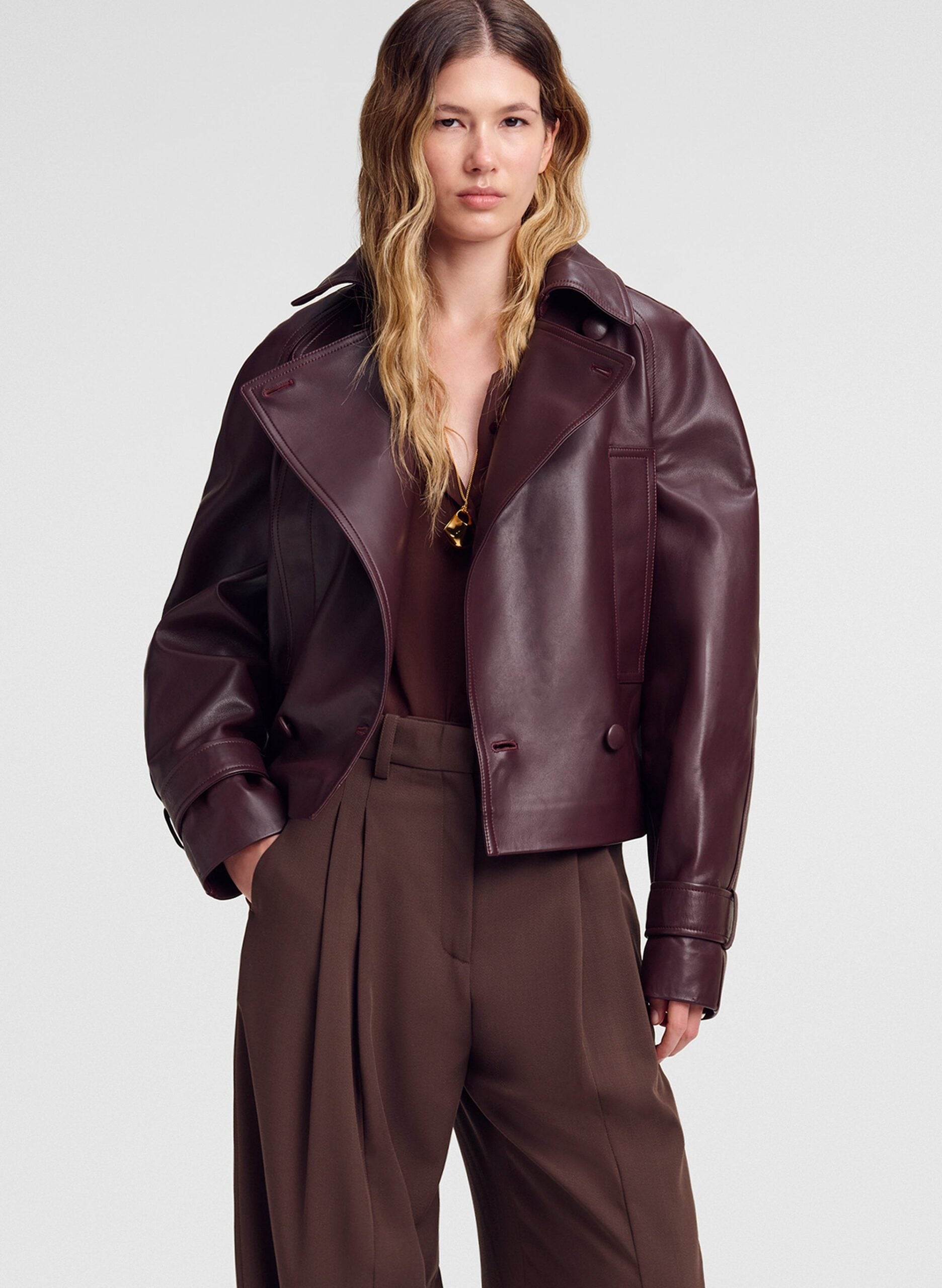 A.L.C. Weston Leather Jacket - Image 1