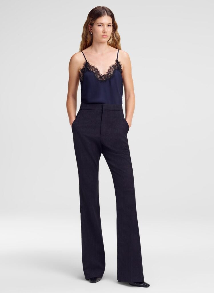 A.L.C. Sophie Tailored Pinstripe Pant - Image 1