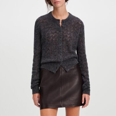 A.L.C. Skyler Brushed Alpaca Cardigan - Image 1
