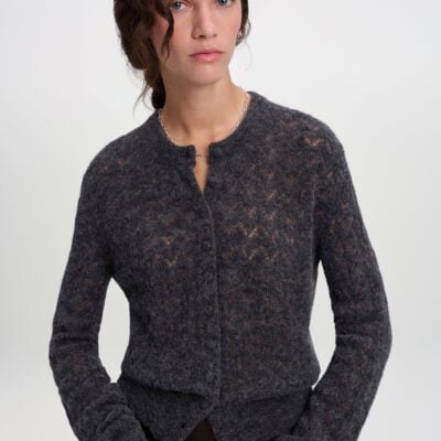 A.L.C. Skyler Brushed Alpaca Cardigan - Image 2