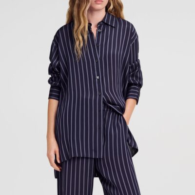 A.L.C. Maisie Striped Shirt - Image 1