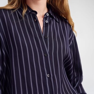 A.L.C. Maisie Striped Shirt - Image 2