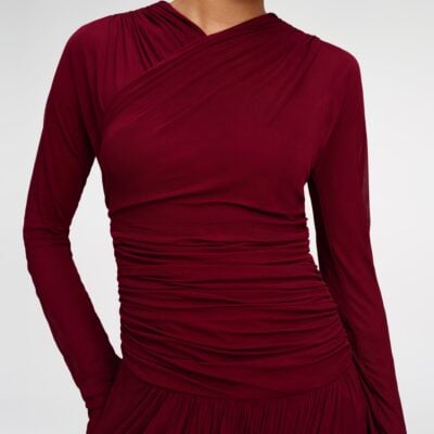 A.L.C. Mailie Jersey Midi Dress - Image 2