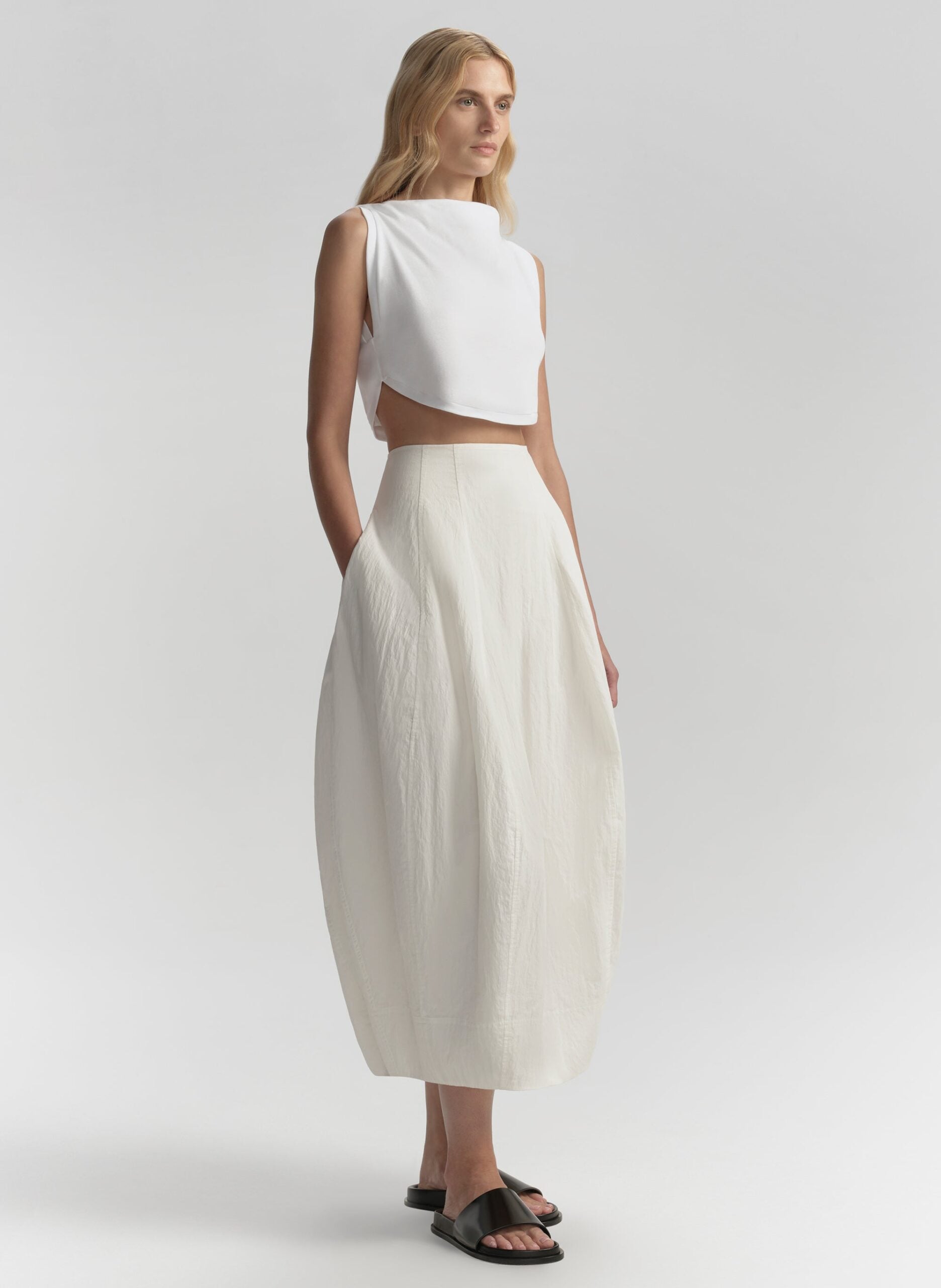 A.L.C. Mae Cropped Tank - Image 3