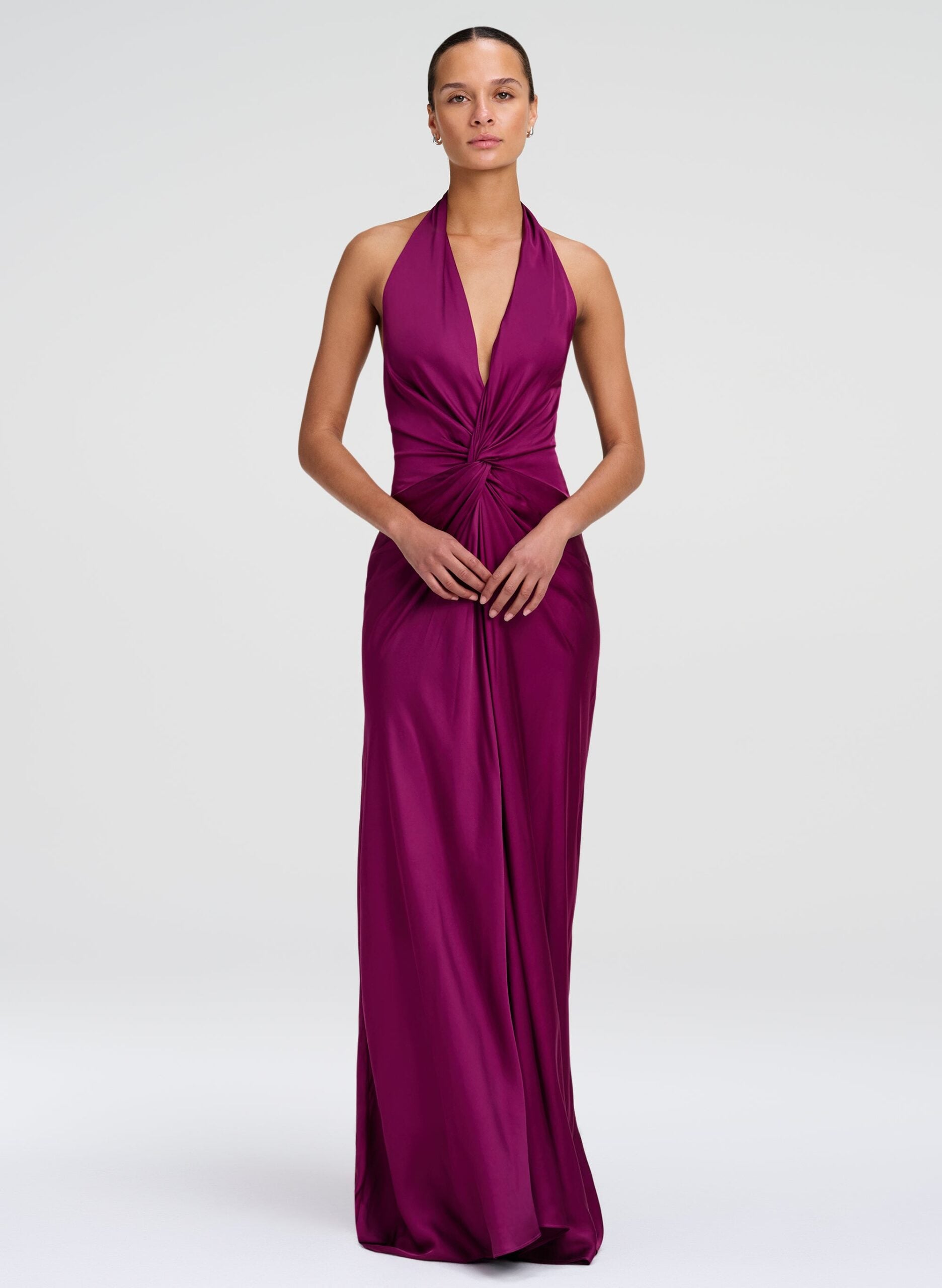 A.L.C. Mabel Satin Gown - Image 1