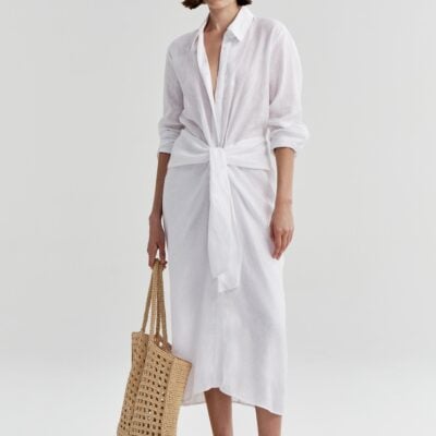 A.L.C. Lucy Raffia Tote - Image 2