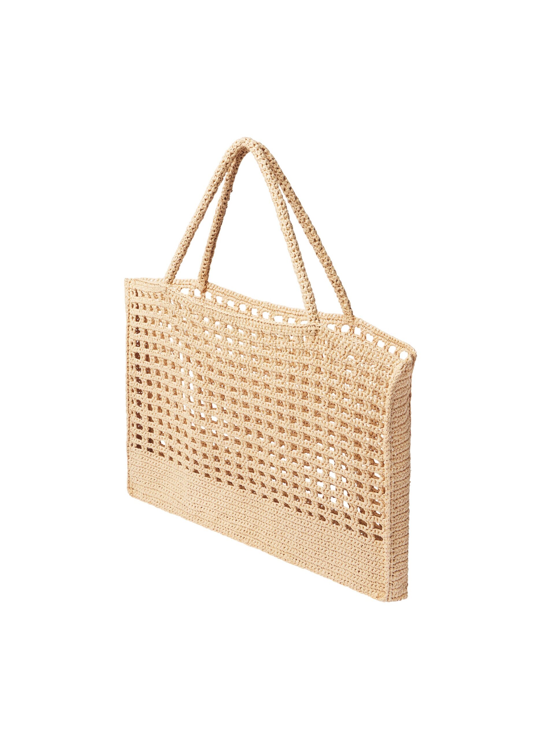 MNALC140926200023018_3 A.L.C. Lucy Raffia Tote - Image 3