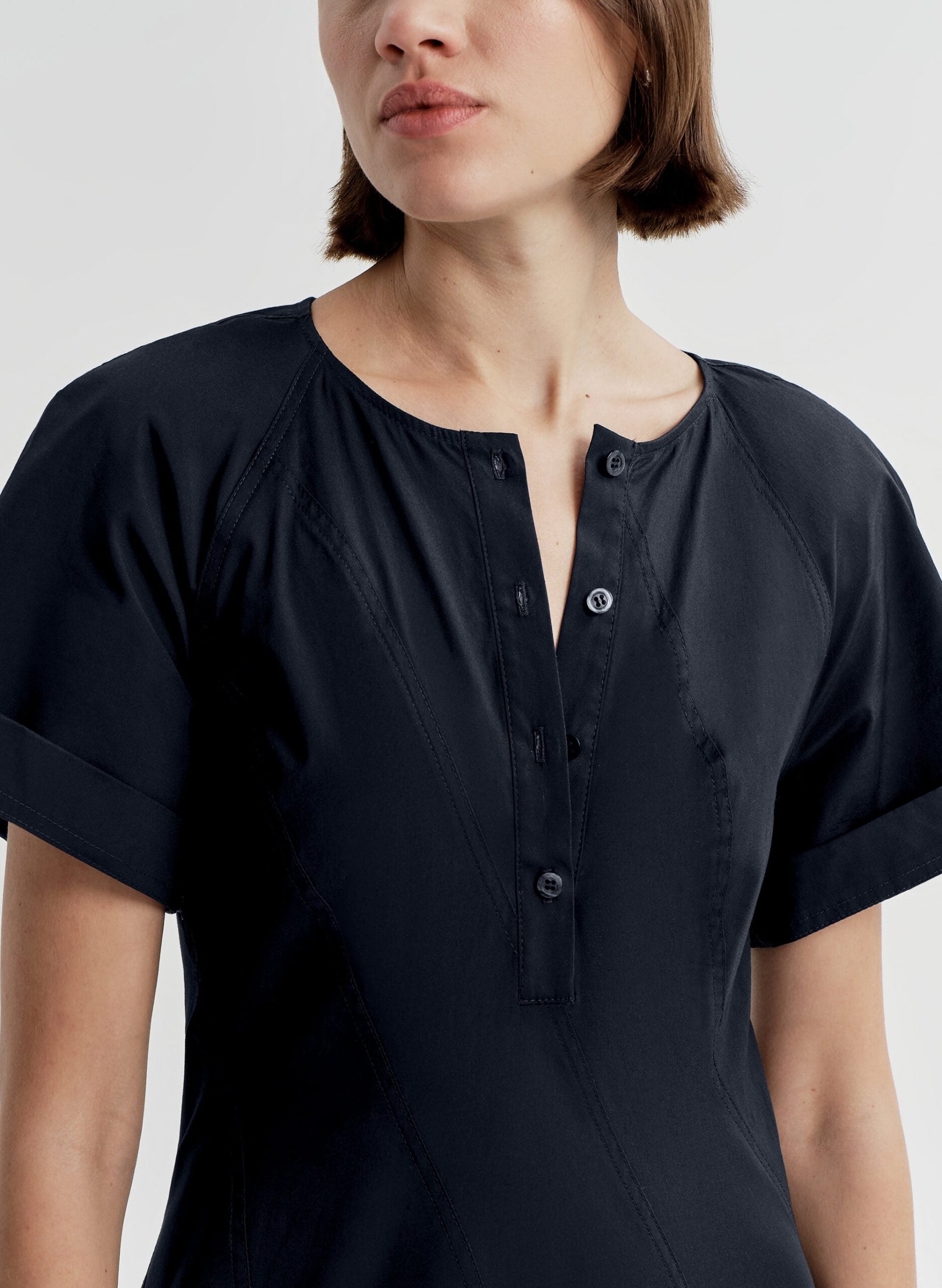 MNALC140926200023019_2 A.L.C. Lucille Cotton Midi Dress - Image 2