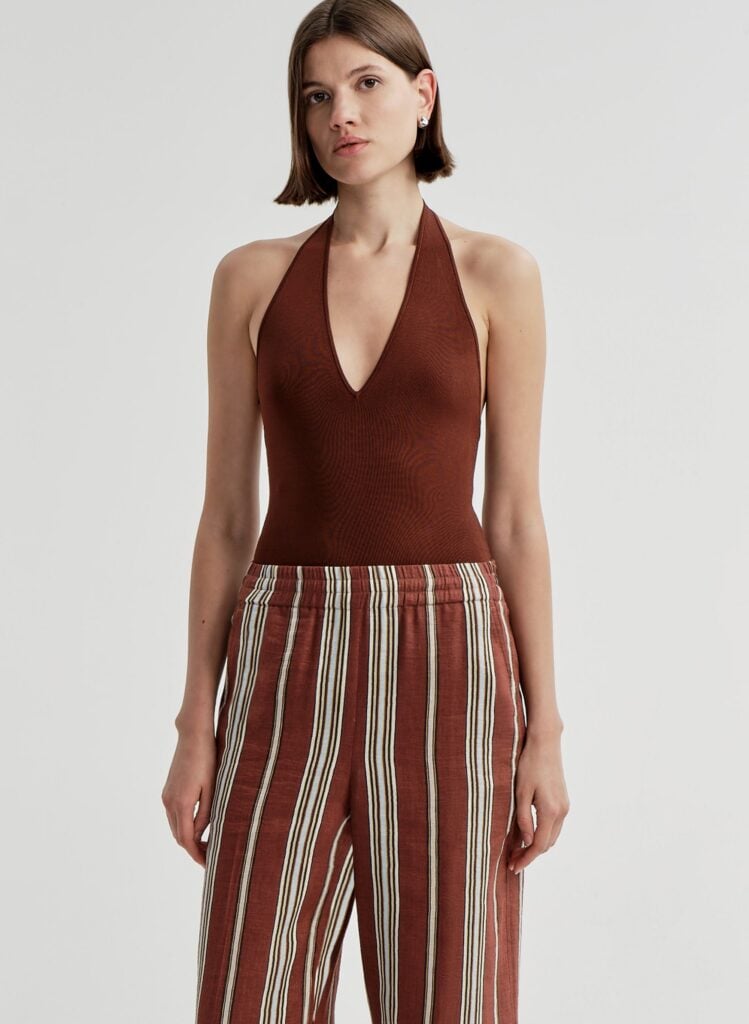 A.L.C. Lila Knit Bodysuit - Image 1