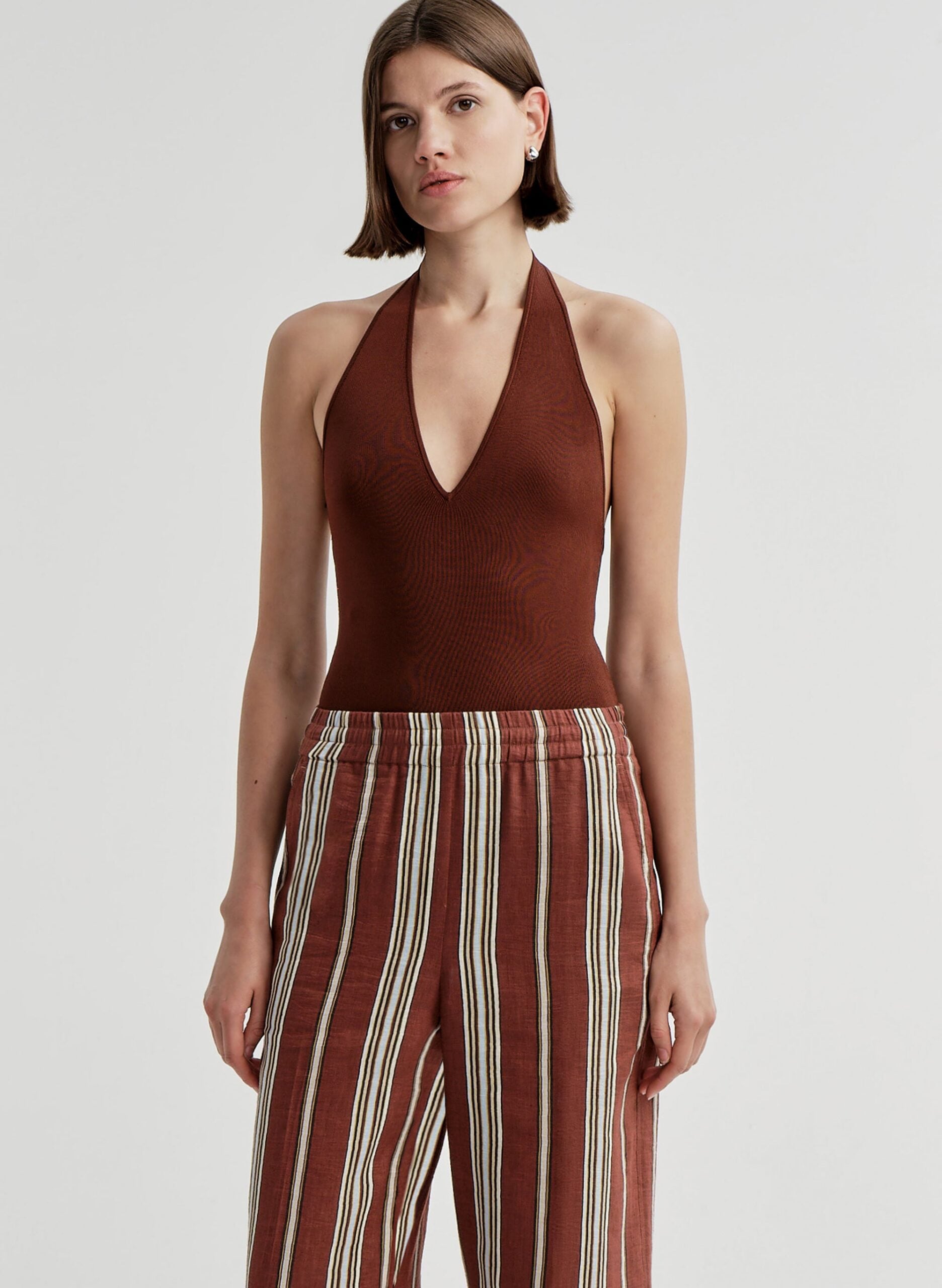 A.L.C. Lila Knit Bodysuit - Image 1