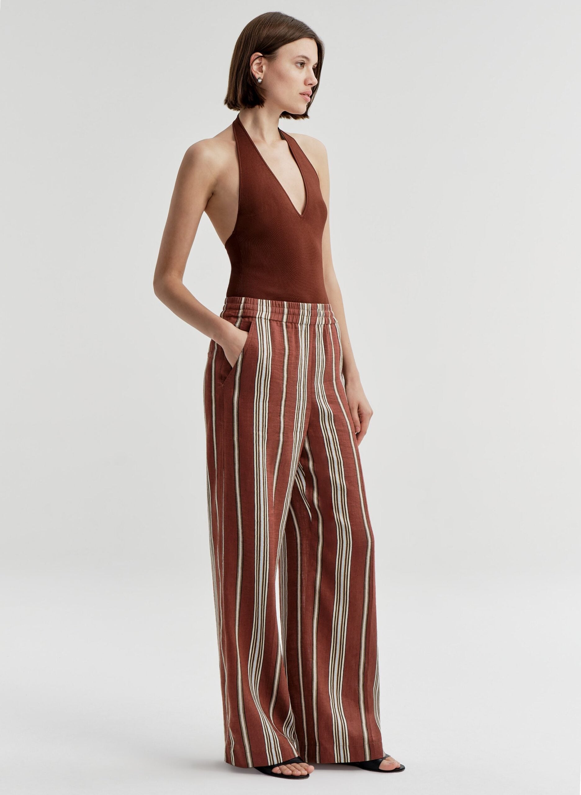 MNALC140926200023025_3 A.L.C. Lila Knit Bodysuit - Image 3