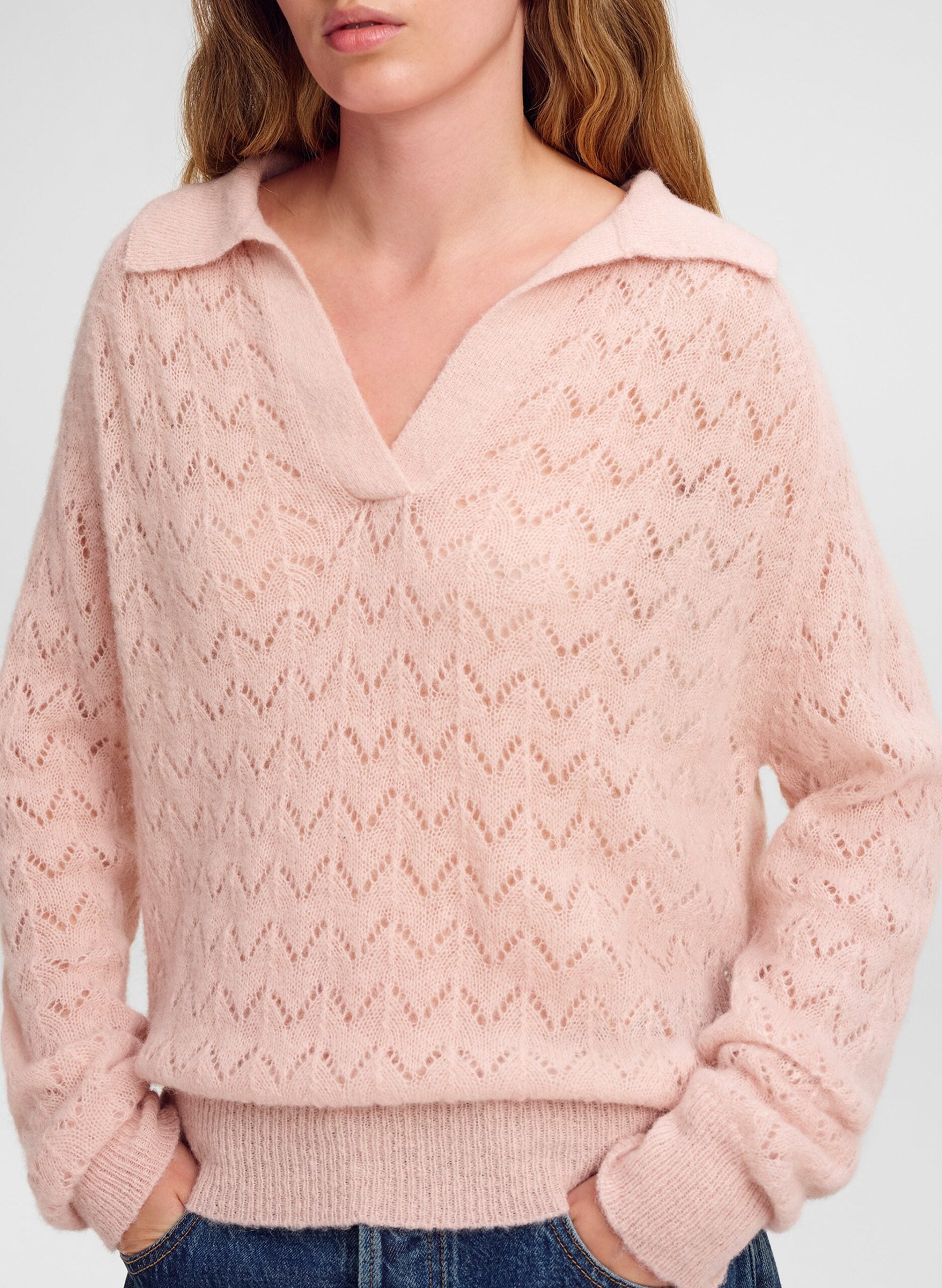 MNALC140926200023033_2 A.L.C. Lauren Brushed Alpaca Sweater - Image 2
