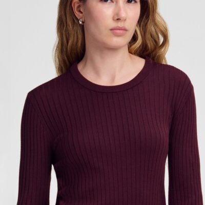 A.L.C. Kyle Ribbed Merino Top - Image 2