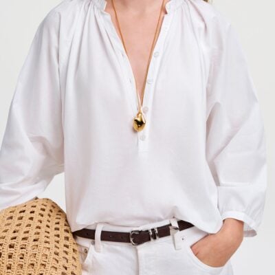 A.L.C. Kristin Cotton Top - Image 2
