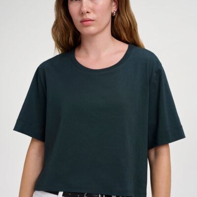 A.L.C. Kali Relaxed Crop Tee - Image 2