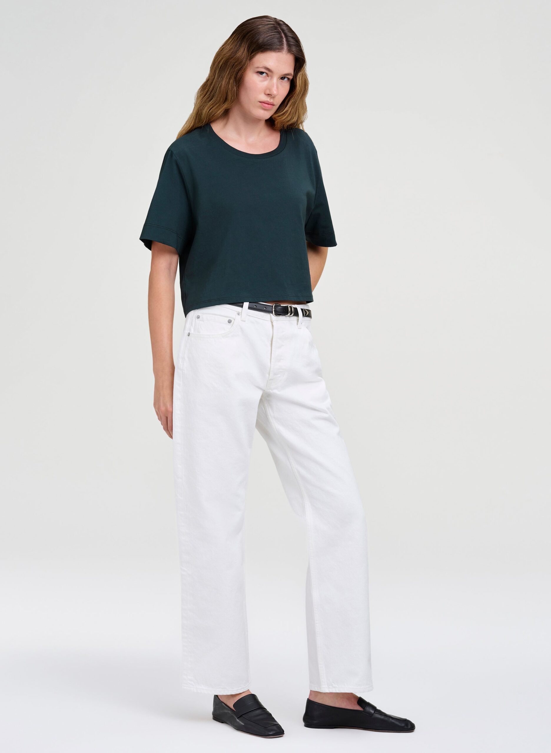 MNALC140926200023041_3 A.L.C. Kali Relaxed Crop Tee - Image 3