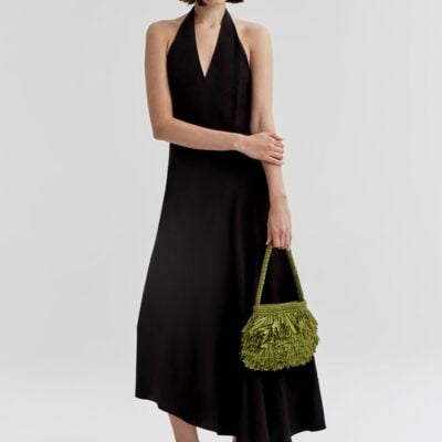A.L.C. Janie Fringe Raffia Shoulder Bag - Image 2