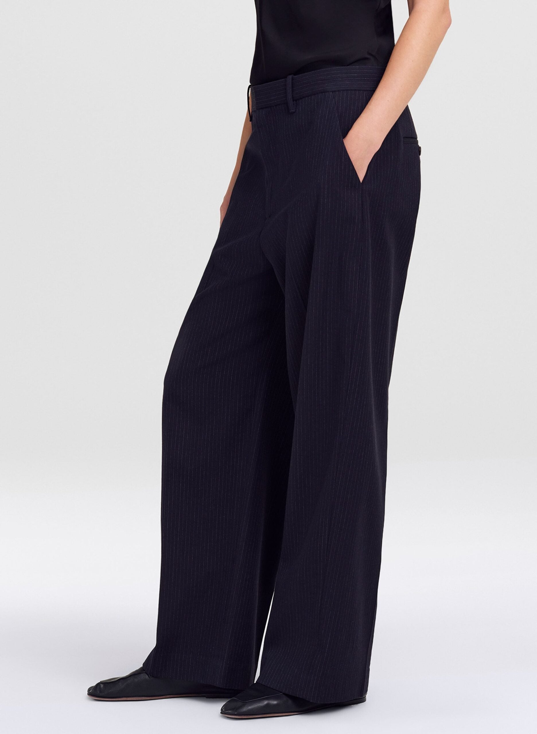 MNALC140926200023051_3 A.L.C. Jack Tailored Pinstripe Pant - Image 3