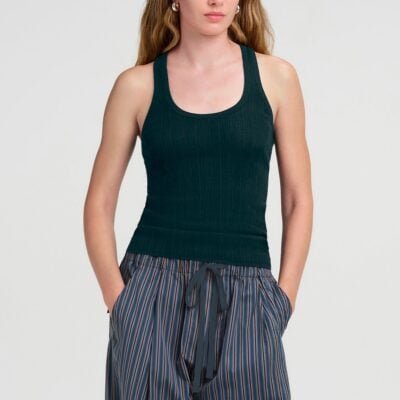 A.L.C. Iris Fine Cotton Tank - Image 1