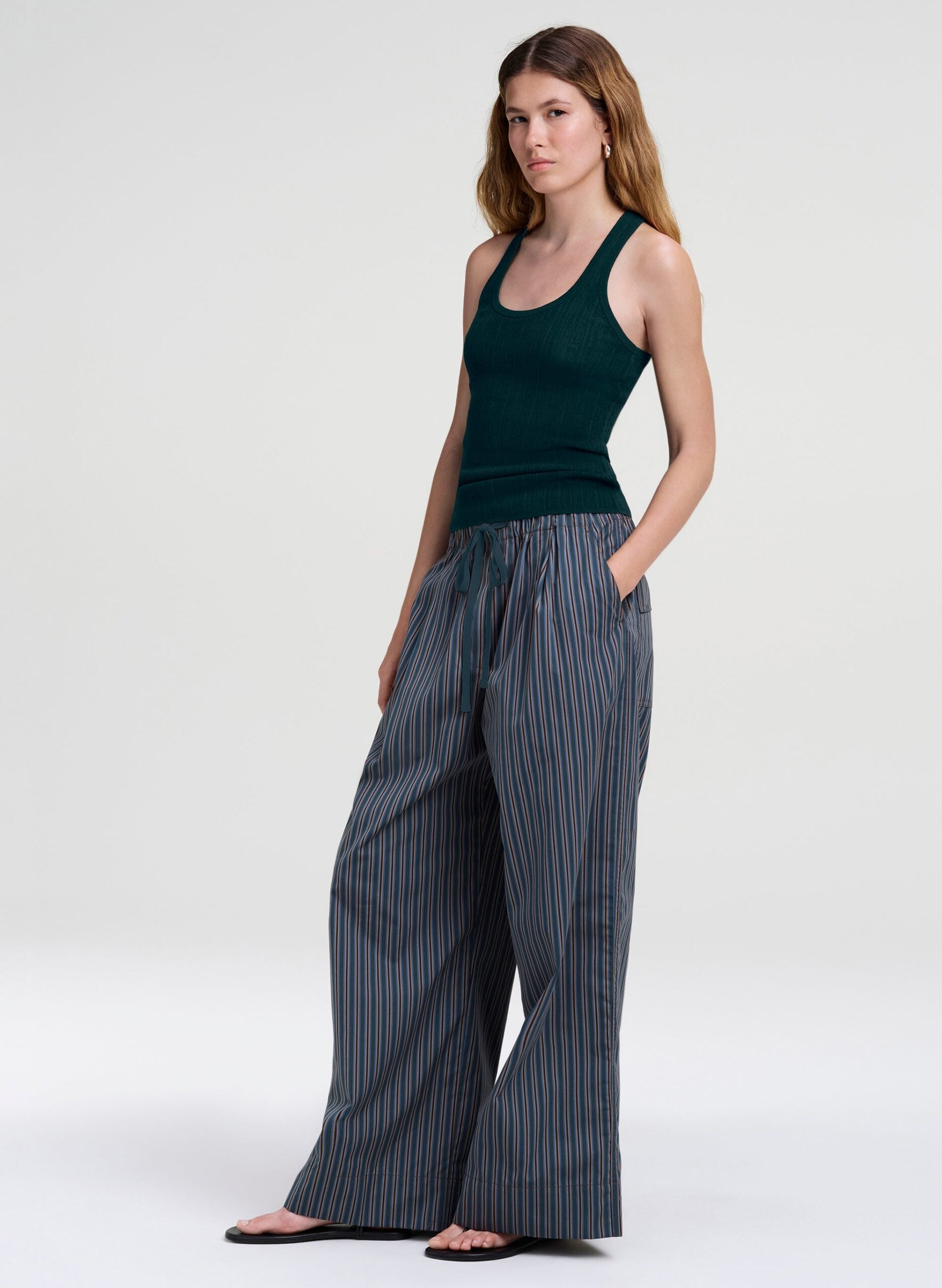 A.L.C. Iris Fine Cotton Tank - Image 3