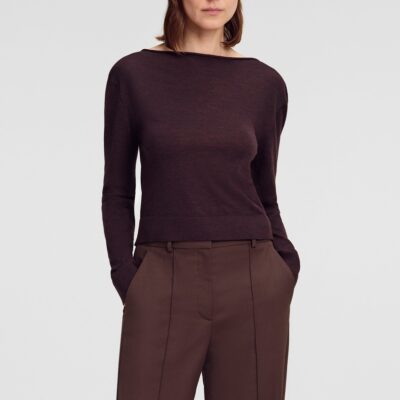 A.L.C. Heather Fine Merino Top - Image 1