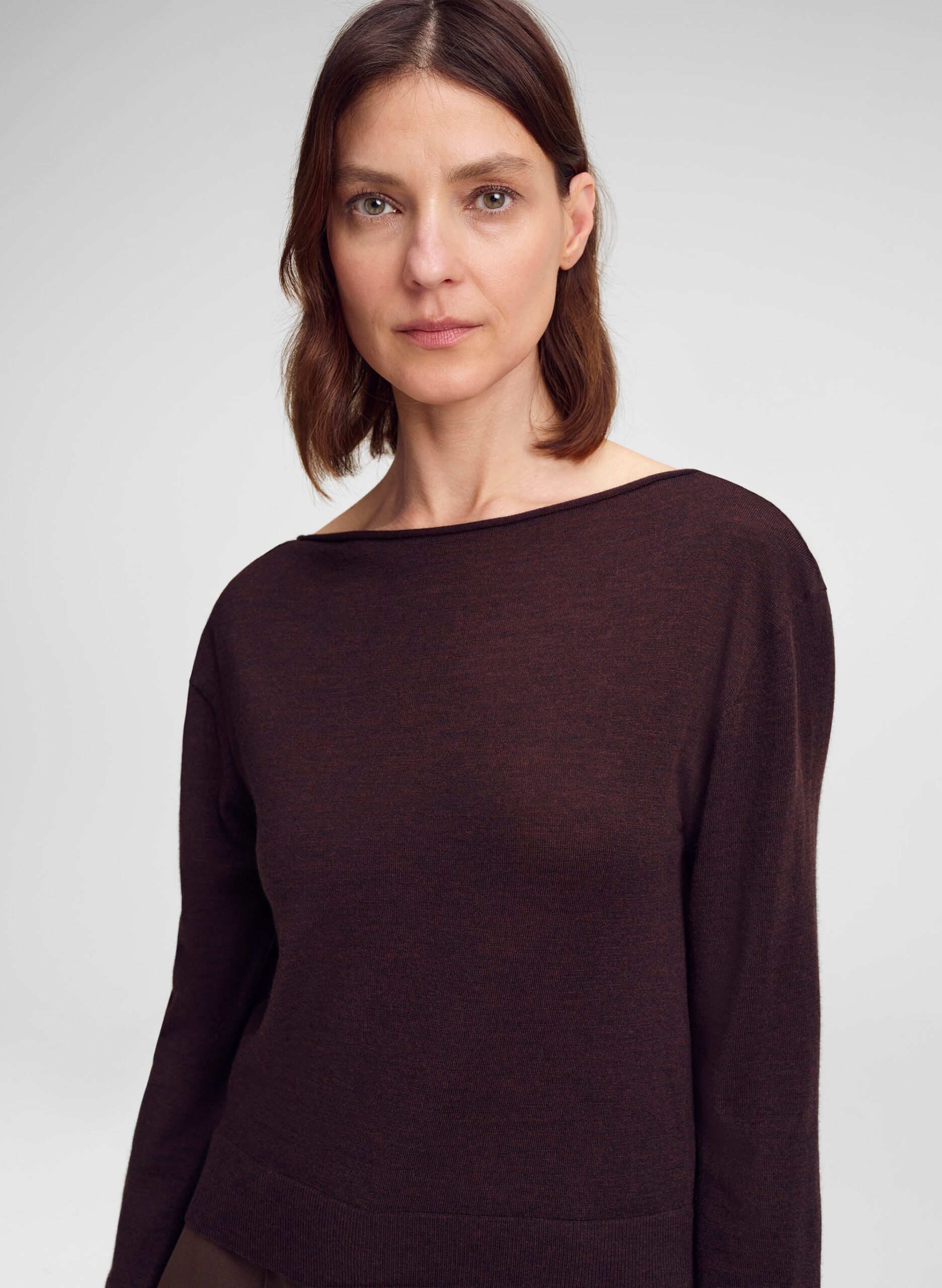 MNALC140926200023057_3 A.L.C. Heather Fine Merino Top - Image 3