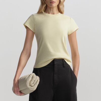 A.L.C. Harper Cotton Tee - Image 1