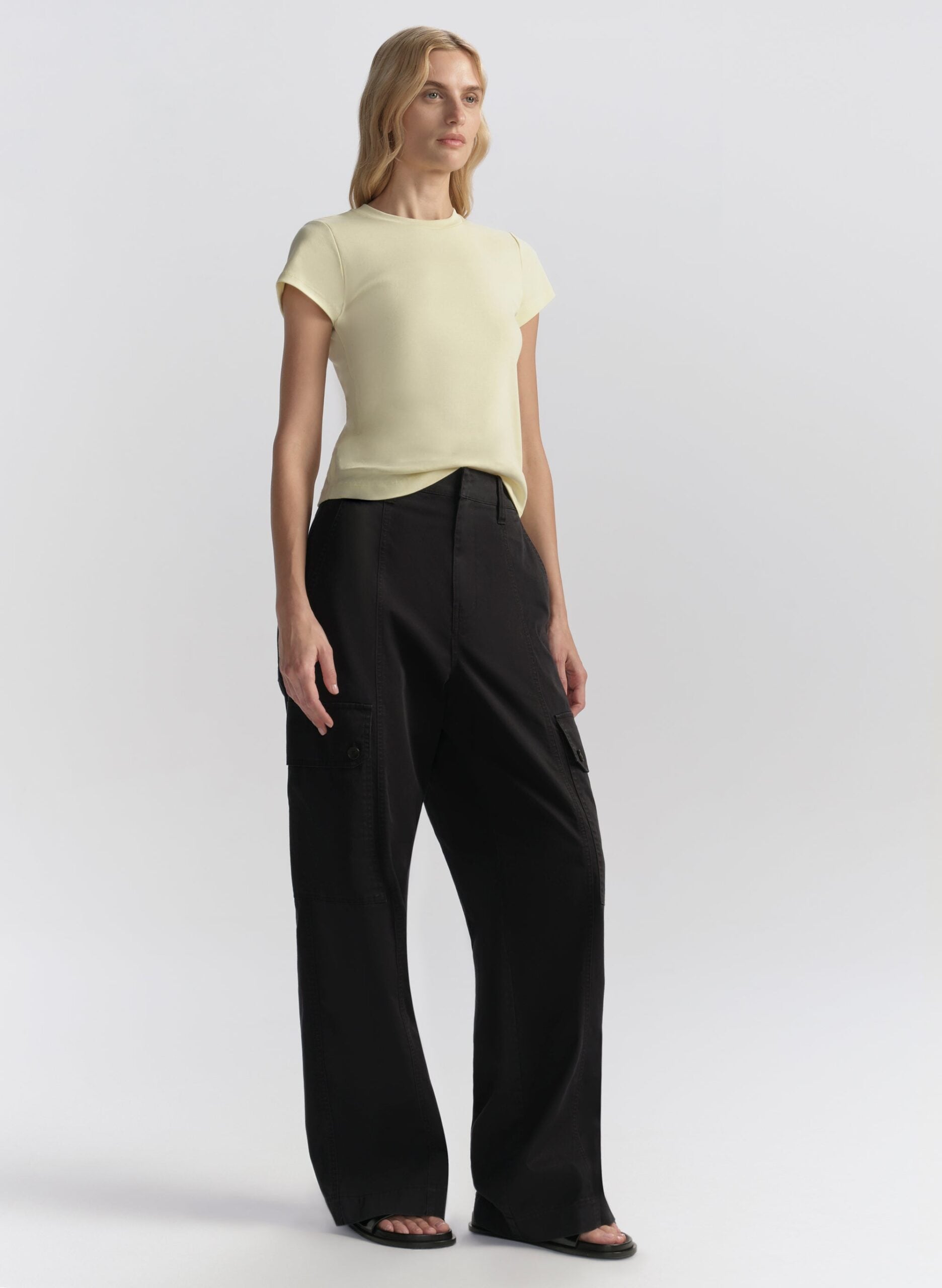 MNALC140926200023059_3 A.L.C. Harper Cotton Tee - Image 3