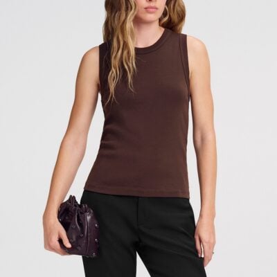 A.L.C. Hadley Cotton Rib Tank - Image 1