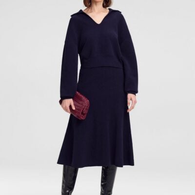 A.L.C. Flo Boucle Midi Skirt - Image 1
