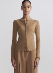 A.L.C. Fisher Fine Merino Cardigan - Image 1