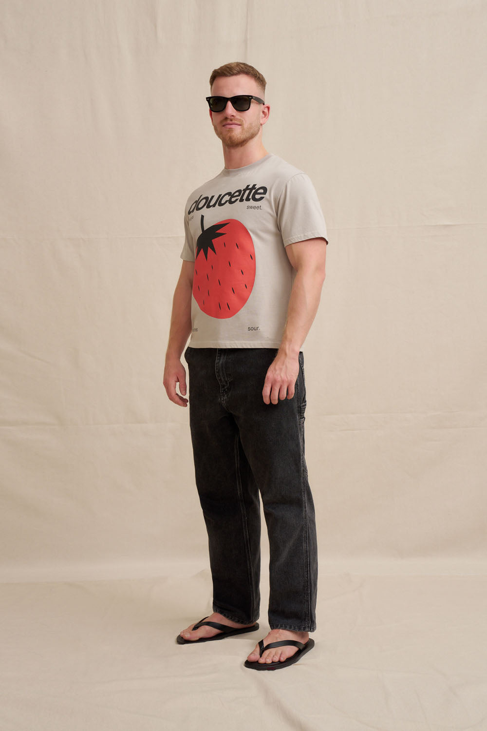 BY JOHNNY. Unisex Freshly Picked Trim Tee - Image 1