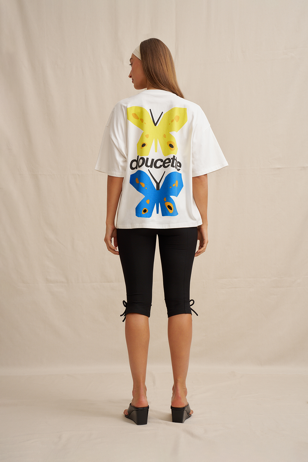 MNBJY140926201308106_3 BY JOHNNY. Unisex Butterfly Compact Tee - Image 3