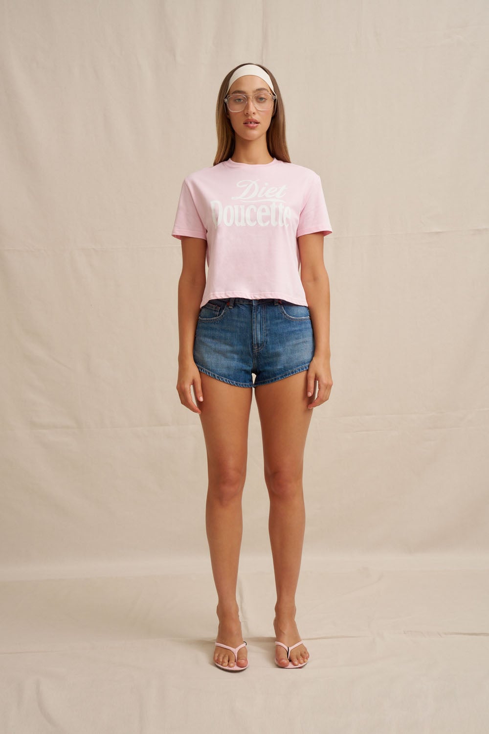 BY JOHNNY. Diet Doucette Baby Tee - Image 1